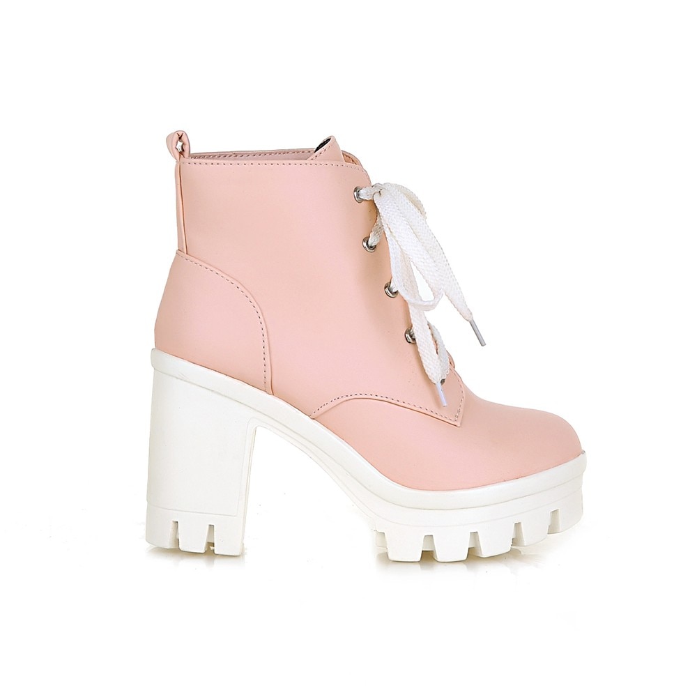 Sissy Prissy Platform Booties - Image 3