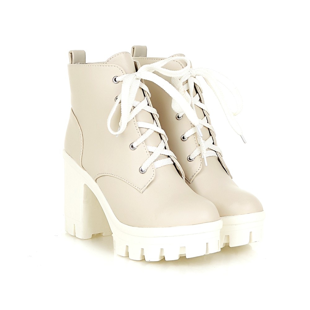 Sissy Prissy Platform Booties - Image 4