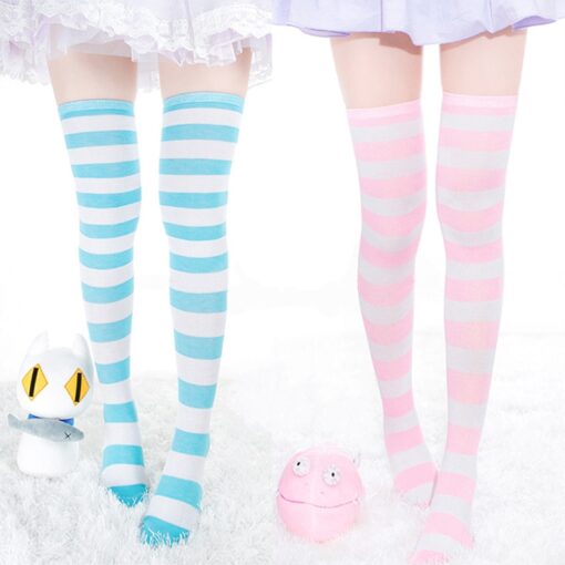 Sissy Lolita Striped Socks