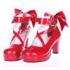 Bright red