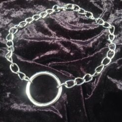 Stylish Goth Necklace - Silver