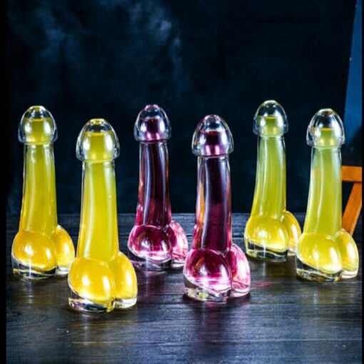 Penis Shape Drink Glass
