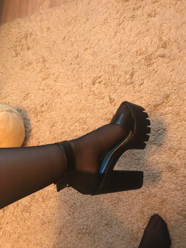 Sissy Housewife Thick Heels Sandals - Sissy Dream