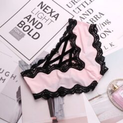 Sweetest Things Lace Panties - Pink, M