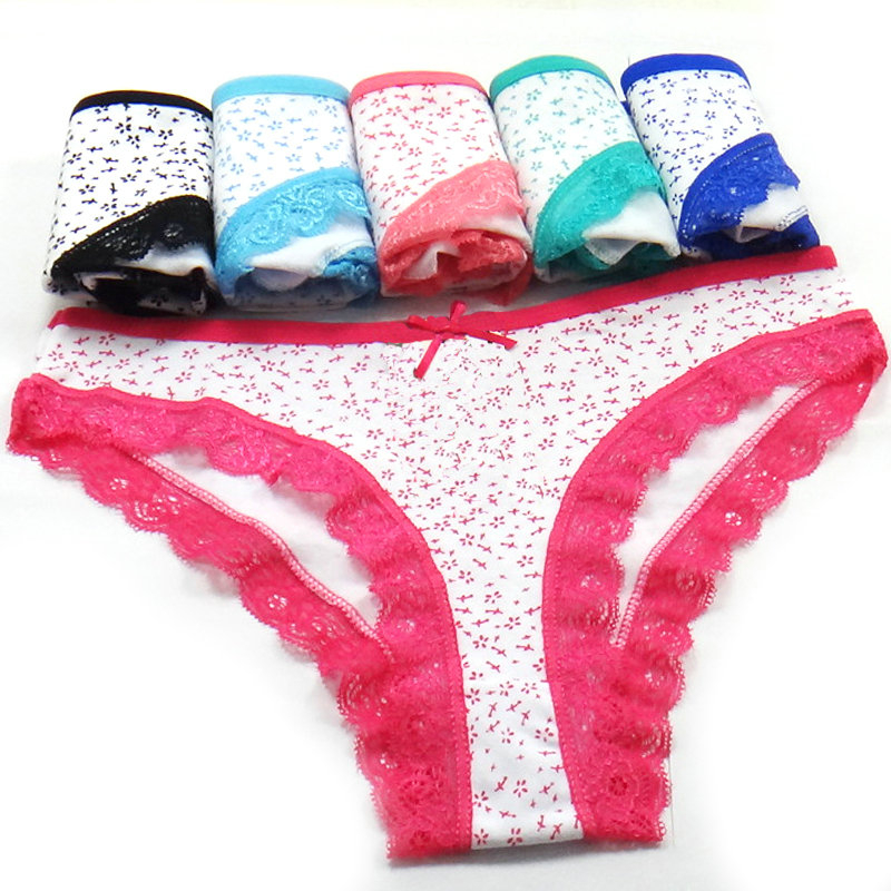 5 Pcs Lace Panties Set