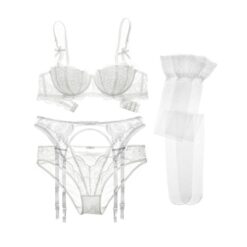 Miss Sunshine Lingerie Set - white, 70B