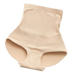 Padded Butt + Slimming Tummy Panties - Beige, XL