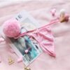 Rabbit tail Pink