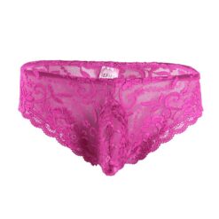 Sissified Boy Pouch Panties - rose, XL