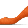 orange 6cm heel