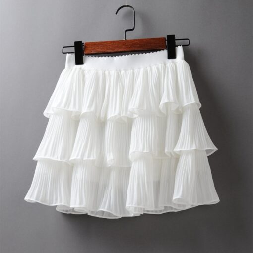 Frilly Sissy Chiffon Skirt
