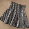 Houndstooth white