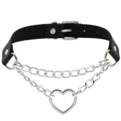 Sweetheart Chain Choker Collar
