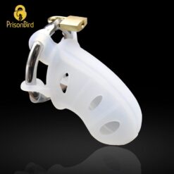 NoWayOut Chastity Device - Clear, S
