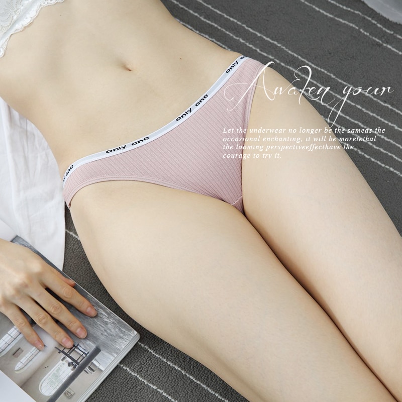 Barely There Cotton Thong Trio - Image 5