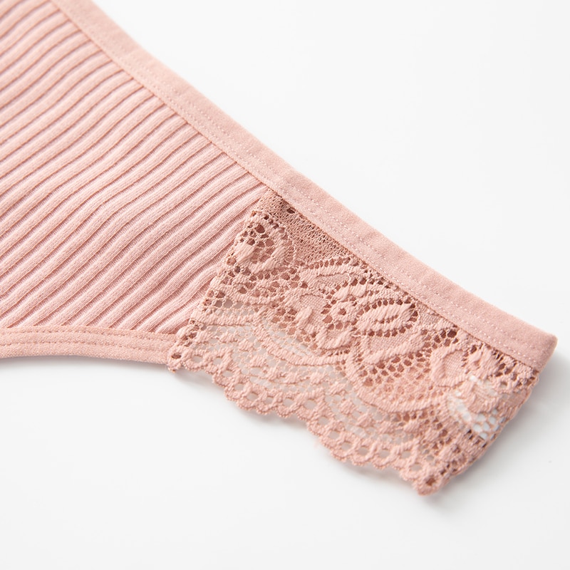 Barely There Cotton Thong Trio - Image 6