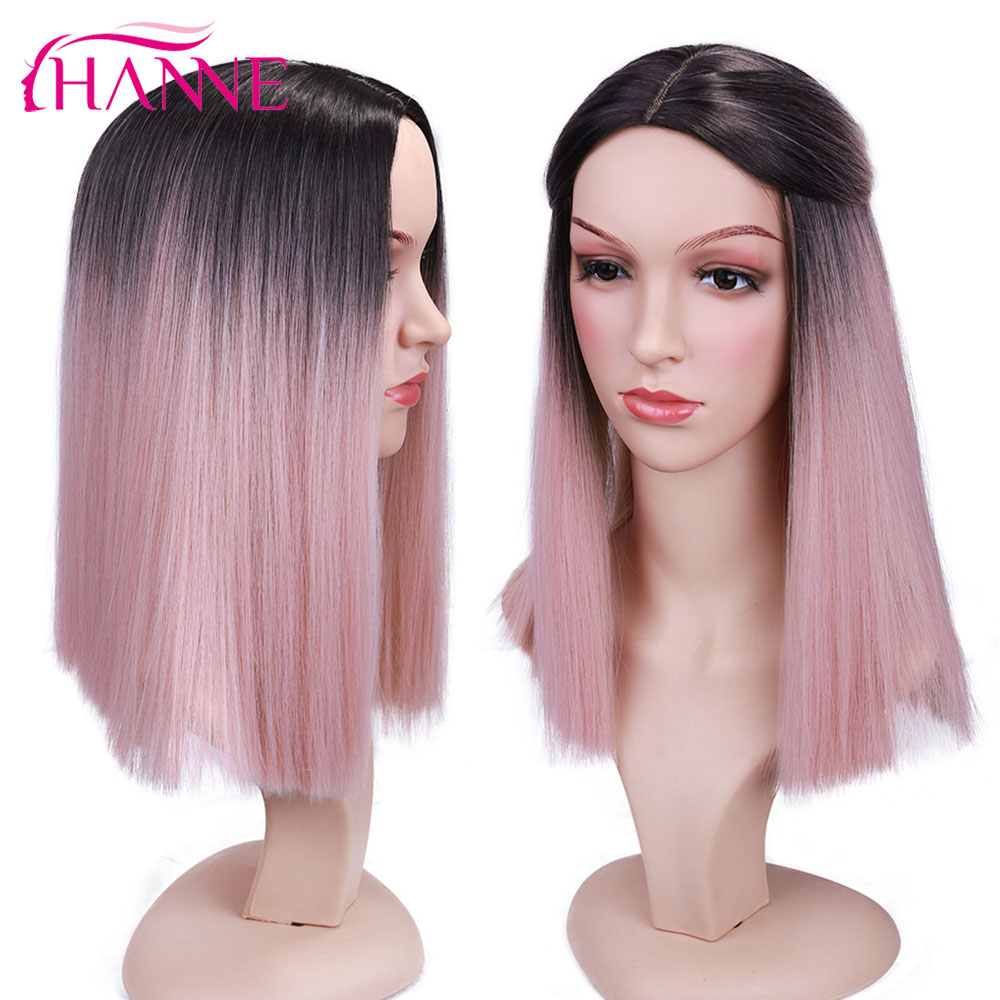 Cotton Candy Ombre Bob Wig - Image 5