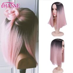 Cotton Candy Ombre Bob Wig - Image 6