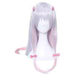 Sissy Fantasy Silver Mixed Pink Wig - Multi Color