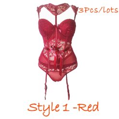 Little Miracles Gathering Bra - Red 1, L