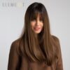 Hair Flip Ready Ombre Wig
