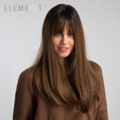 Hair Flip Ready Ombre Wig