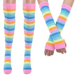 Rainbow Cutie Gloves & Socks Set - D Socks Gloves