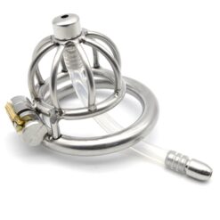 Extra Small Chastity Device - with tube, about 40mm