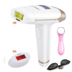 Goodbye Hair IPL Epilator - With Pink Massager