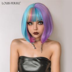 Blueberry Frost Bob Wig
