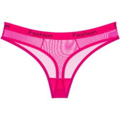 Cozy Mornings Sexy Thong - Rose Red, L