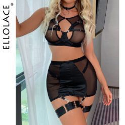 Bad Girl Lingerie Set - Black, XL