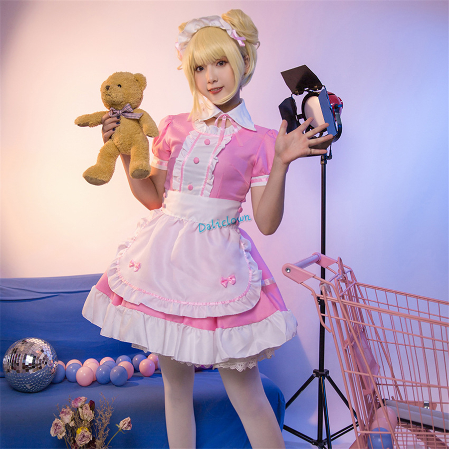 Pink Maid Dress