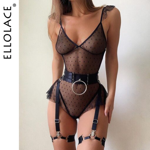 Sensual Scarlet Bodysuit