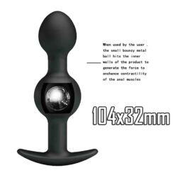 Deep Pleasures Butt Plug - S 104x32mm