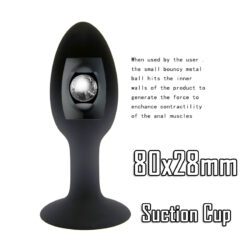 Deep Pleasures Butt Plug - S 80x28mm