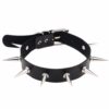 Emo Spike Studded Choker