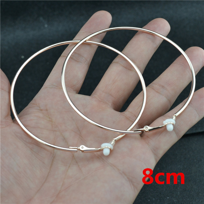 rose gold clip 8cm