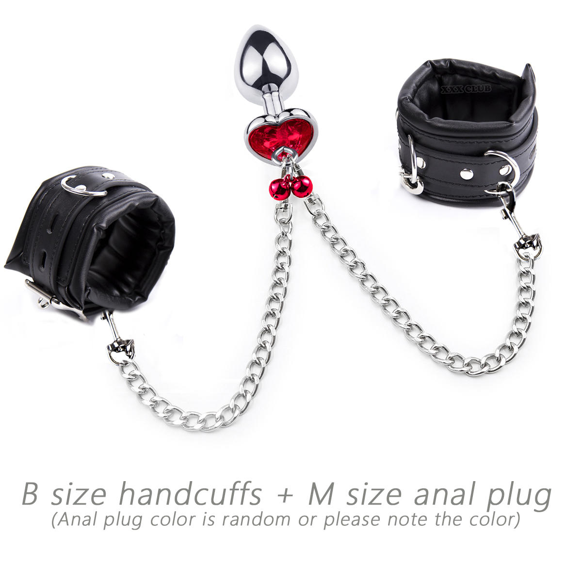 B and M Heart-shaped