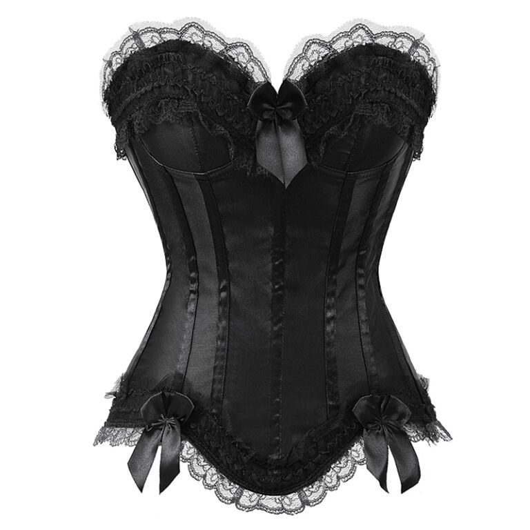 Sissified Bow Lace Corset - Sissy Dream