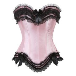 Sissy Satin Bow Corset