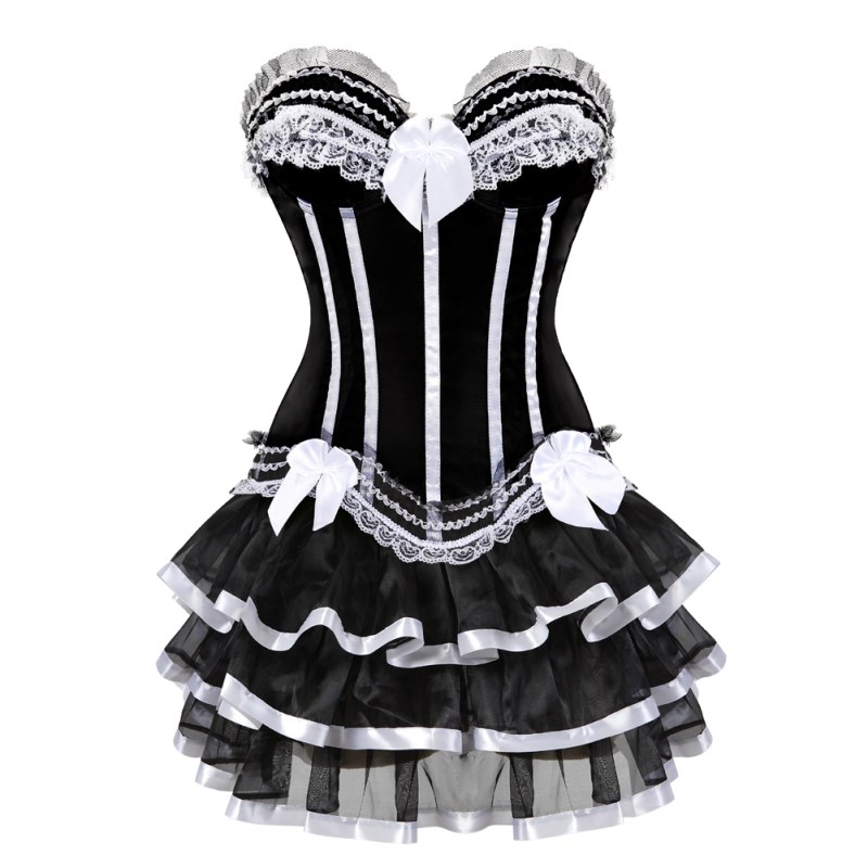Sissy Pink Lace Up Corset - Image 2