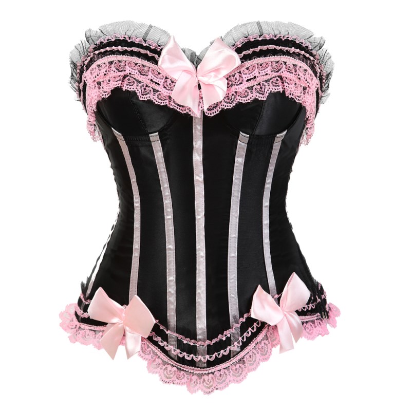 Pink corset