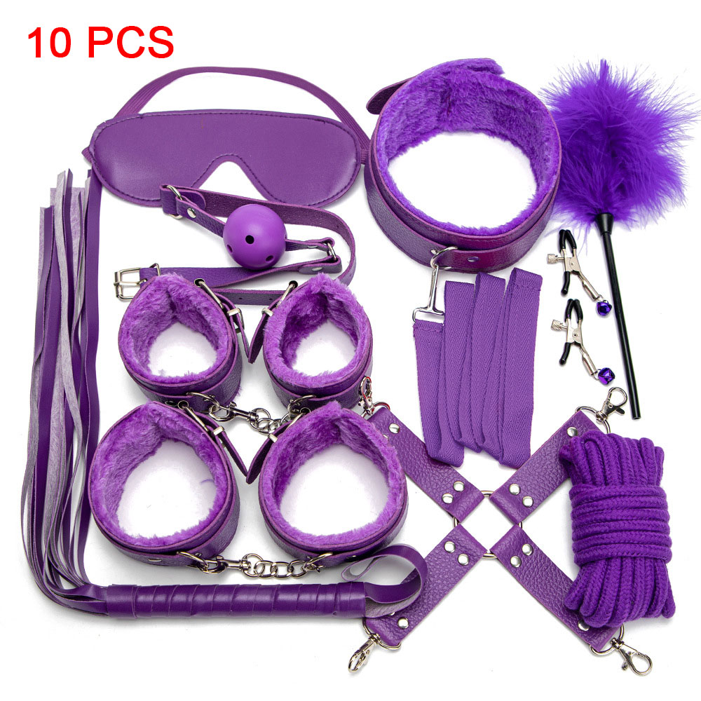 10 Purple BDSM Kits