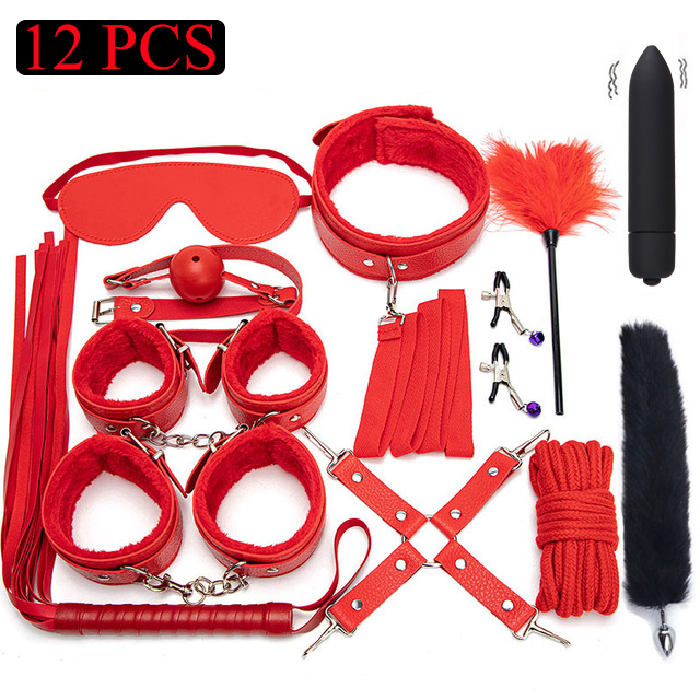 12 Red sex toys
