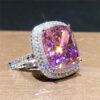 Sissy Pink Wedding Ring