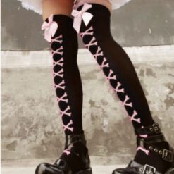 Bone Bow Streetwear Socks - Image 2