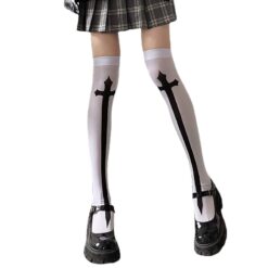 Bone Bow Streetwear Socks - Image 4