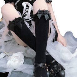 Sissy Bow Lolita Stockings - Image 4