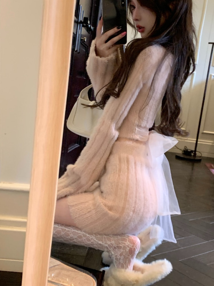 Sissy Cozy Knit Dress Set - Image 5